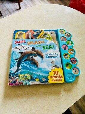 Swim, Splash in the Sea! Sound Book - Ocean Animal Sounds